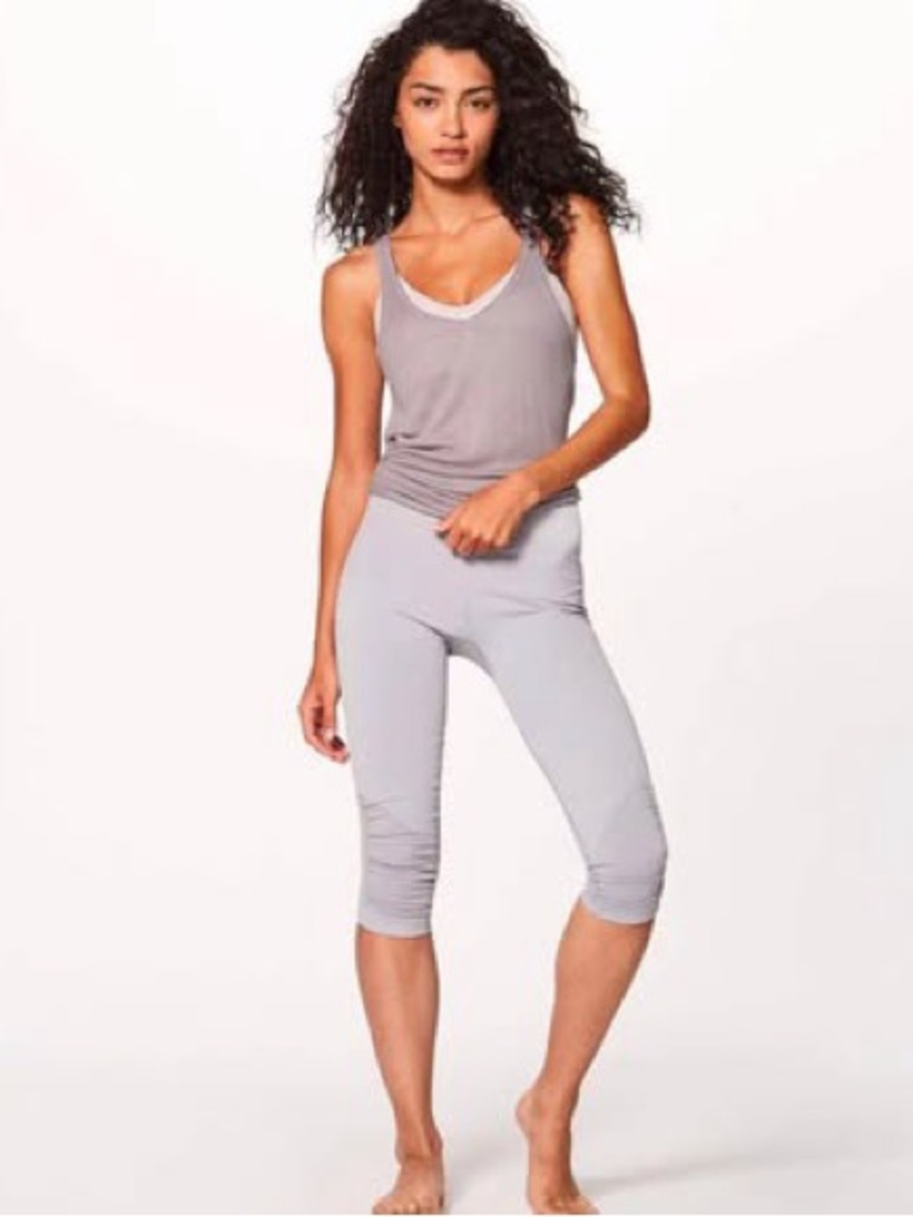 LULULEMON Taryn Toomey Heart Opener Knit Cami. Size 6
